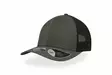 Atlantis Whippy Mid Visor joustoverkkolippis, Dark Grey Melange - Kaikki Profiilivaatemerkit - WHIP-GSME - 1
