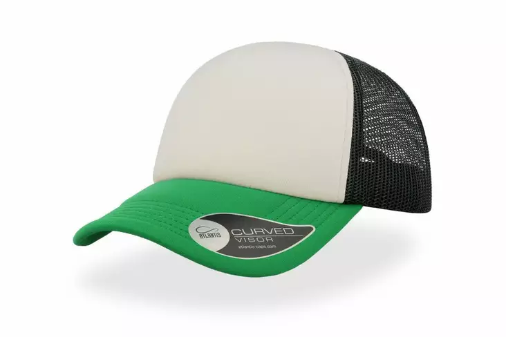 Atlantis Rapper Verkkolippis, white-black-green - Kaikki Profiilivaatemerkit - RAPP-BIVE - 1