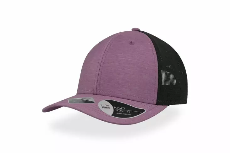 Atlantis Whippy Mid Visor joustoverkkolippis, Purple Melange - Kaikki Profiilivaatemerkit - WHIP-VIME - 1