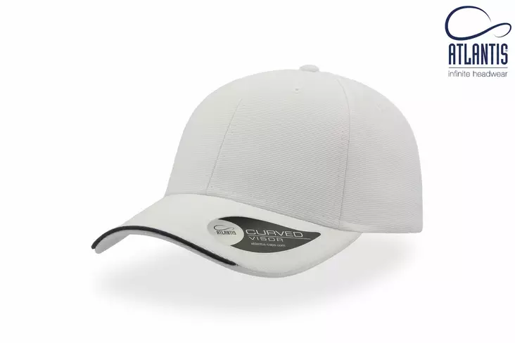 Atlantis Estoril baseball hattu, White - Kaikki Profiilivaatemerkit - ESTO-BI - 1