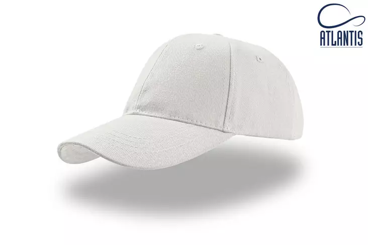 Atlantis Liberty Six baseball-lippis, tarra, White - Kaikki Profiilivaatemerkit - LIST-BI - 1