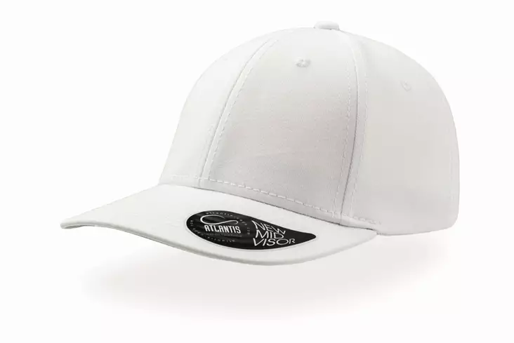 Atlantis Pitcher Mid Visor-lippis, White - Kaikki Profiilivaatemerkit - PITB-BI - 1