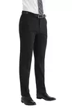Monaco Tailored Fit Trousers, Musta - Kaikki Profiilivaatemerkit - BT8845BLK - 1