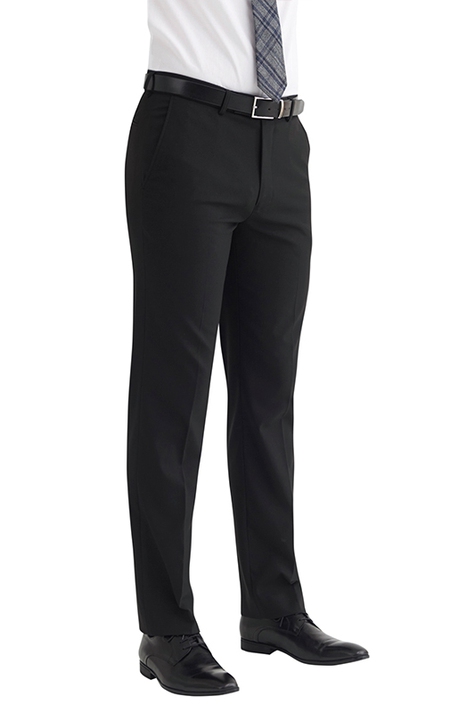 Monaco Tailored Fit Trousers, Musta - Kaikki Profiilivaatemerkit - BT8845BLK - 1