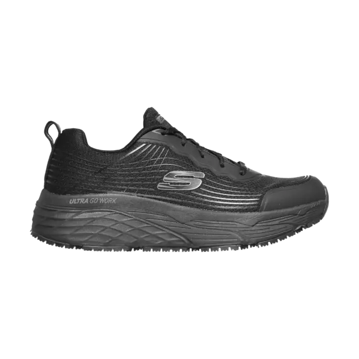 Skechers CN Max Cushioning Elite Rytas Work Shoe, Black - Skechers työkengät - 200021ECBLK - 1