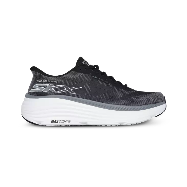Skechers CN Max Cushioning Exciton Endeavour Slip ins Shoe, Black - Skechers työkengät - 220611BLK - 1