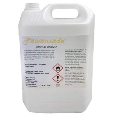 Käsidesi 5L kanisteri - Suojavarusteet Covid-19 vastaan - COV-KD5L - 1