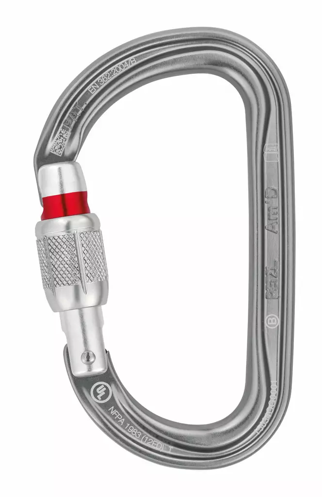 Petzl AM'D SCREW-LOCK CARABINER - Petzl putoamissuojaimet - M34A-SL - 1