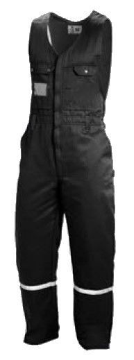 Leijona Talviavosuoja, Musta/Harmaa - OUTLET Työvaatteet - O-TA-M - 1