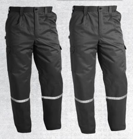 Leijona Talvihousu, Musta tai T.Harmaa - OUTLET Työvaatteet - O-TH-M - 1