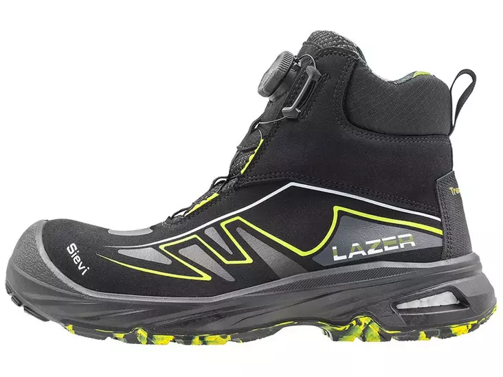 Sievi Lazer Roller High+ S3 Turvajalkine, koot 39-48 - Sievi Turvakengät - 43-52313-373-92M - 1