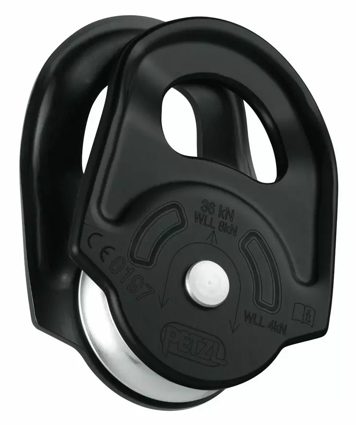 Petzl RESCUE PULLEY BLACK - Petzl putoamissuojaimet - P50AN - 1