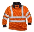 Standsafe HV005 Pitkähihainen Pikeepaita LK2, Oranssi - Standsafe Huomiotyövaatteet - HV005-O - 1