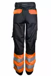 Tuuma Huomio Työhousut, Oranssi/Musta - Tuuma Huomiotyövaatteet - TU-HH-O - 2
