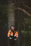 Tuuma Huomio Kesätakki, Oranssi/Musta - Tuuma Huomiotyövaatteet - TU-HKT-O - 5