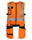 Tuuma Huomio Riipputaskuliivi, Oranssi - Tuuma Huomiotyövaatteet - TU-HRTL-O - 4