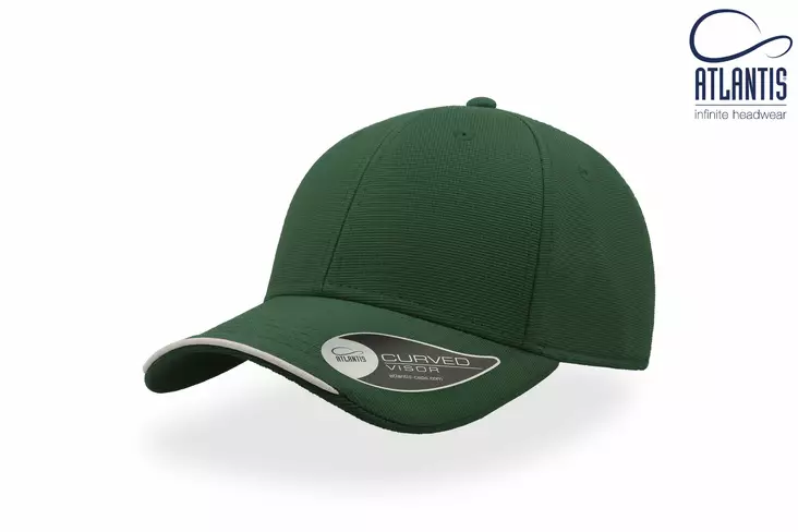 Atlantis Estoril baseball hattu, Bottle Green - Kaikki Profiilivaatemerkit - ESTO-VEBO - 1