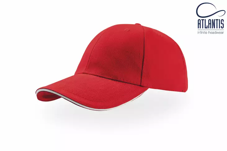 Atlantis Liberty Sandwich lippis, Red-White - Kaikki Profiilivaatemerkit - LISA-RO - 1