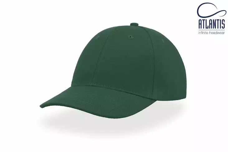 Atlantis Liberty Six baseball-lippis, tarra, Bottle Green - Kaikki Profiilivaatemerkit - LIST-VEBO - 1