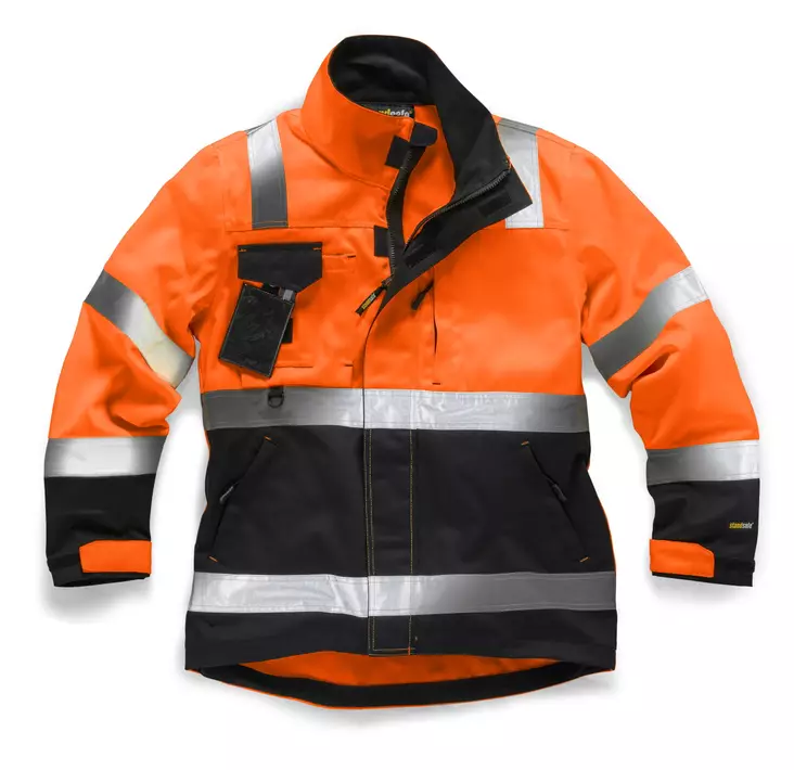 Standsafe HV045 Takki LK2, Oranssi/Musta - Standsafe Huomiotyövaatteet - HV045-O - 1