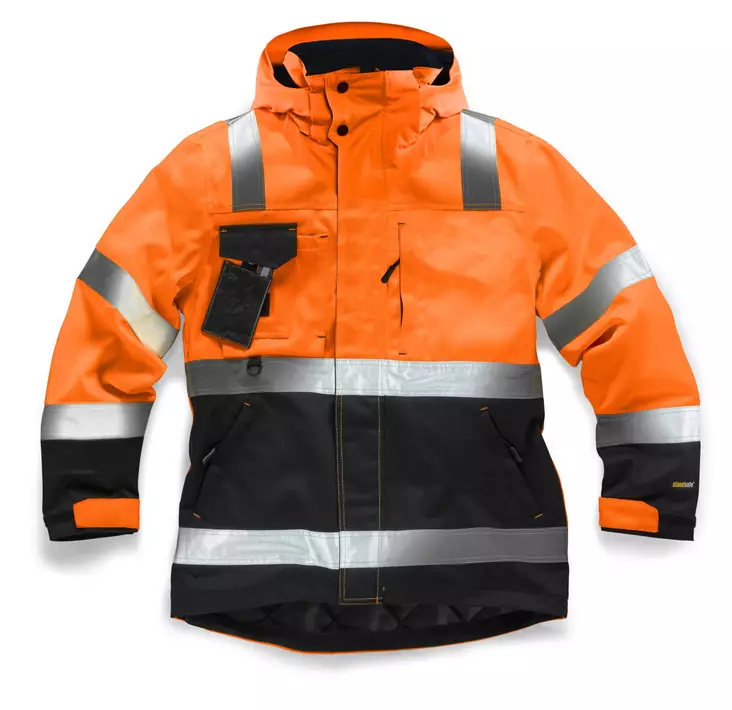 Standsafe HV045W Talvitakki LK2, Oranssi/Musta - Standsafe Huomiotyövaatteet - HV045W-O - 1