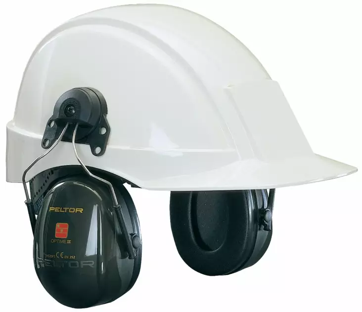 Peltor Optime 2 P3E Kuulonsuojain kypärään - Passiiviset kuulonsuojaimet - H520P3E-410-GQ - 1