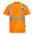 Portwest S190 HV T-Paita Rintataskulla LK2, Oranssi - Huomiopaidat - S190-ORR - 1