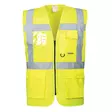 Portwest S476 Berlin HV Executive Vest LK2, Keltainen - Huomioliivit - S476-YER - 1