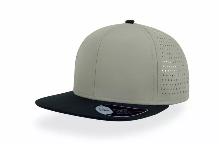 Atlantis Bank suoralippa, light grey-black - Kaikki Profiilivaatemerkit - BANK-GCNR - 1