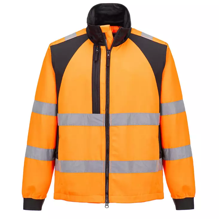Portwest CD861 WX2 Eco Hi-vis työtakki, Oranssi/Musta - Huomiotakit - CD861-OBR - 1