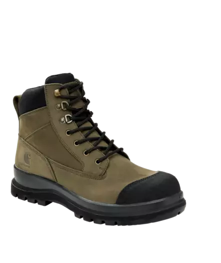 Carhartt Detroit Rugged Flex S3 6 Inch Zip Safety Boot, Moss - Kaikki Turvakenkämerkit - F702923-MOS - 1