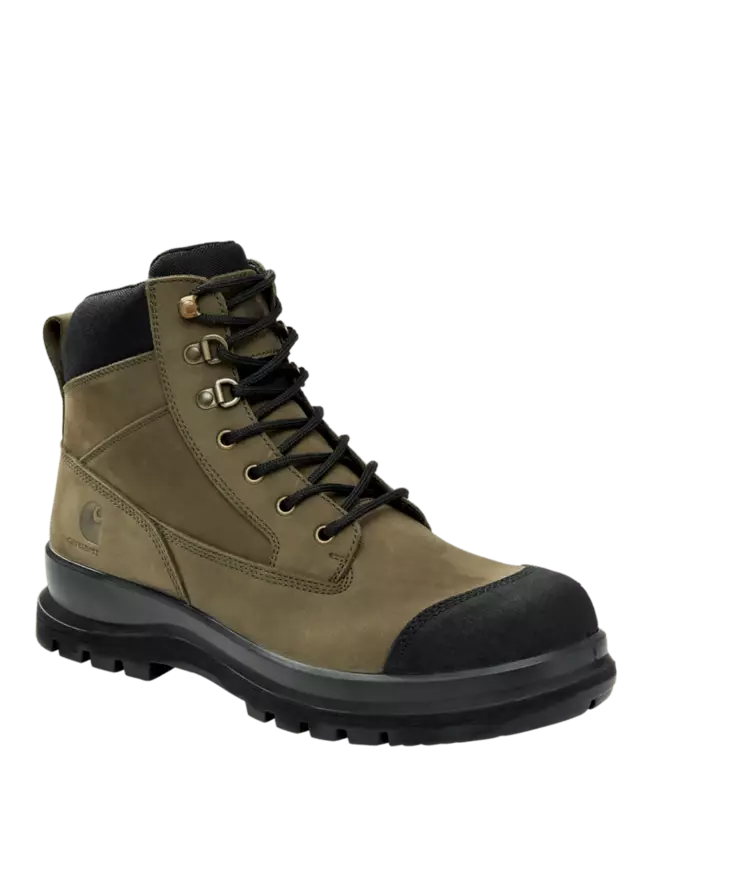 Carhartt Detroit Rugged Flex S3 6 Inch Zip Safety Boot, Moss - Kaikki Turvakenkämerkit - F702923-MOS - 1
