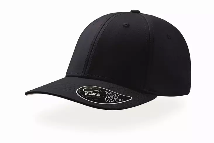 Atlantis Pitcher Mid Visor-lippis, Navy - Kaikki Profiilivaatemerkit - PITB-NV - 1