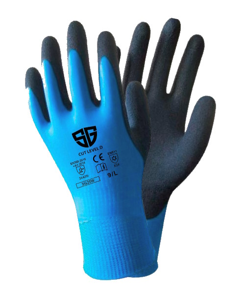 SG25W Vedenpitävä Talvi Viiltosuojakäsine D - Viiltosuojakäsineet - SG-25W - 1