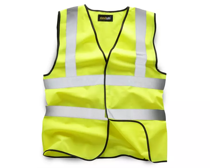 Standsafe HV001 Huomioliivi LK2, Keltainen - Standsafe Huomiotyövaatteet - HV001-Y - 1