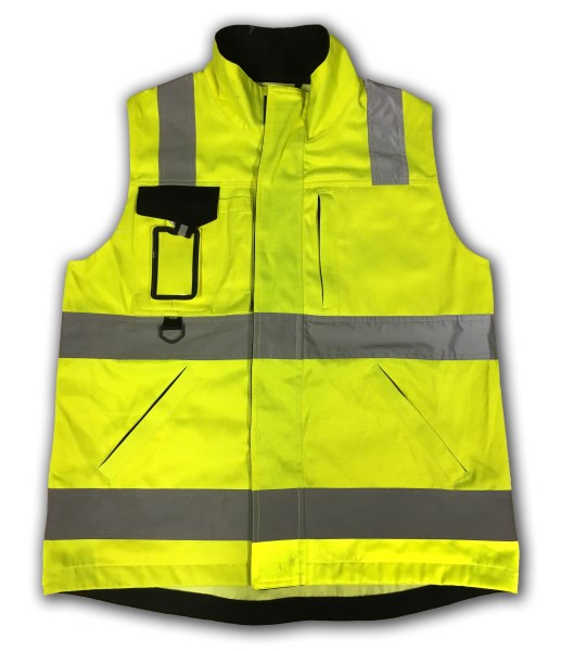 Standsafe HV052 Työnjohtajan liivi LK2, Keltainen - Standsafe Huomiotyövaatteet - HV052-Y - 1